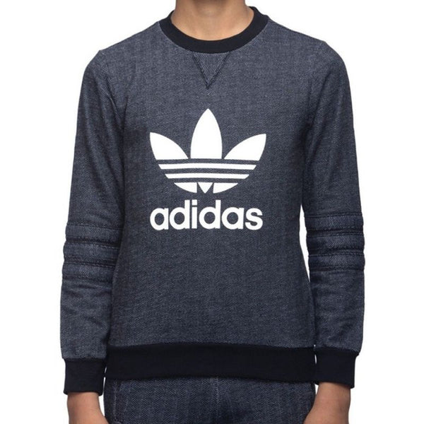Adidas Originals Trefoil J Trf Ft M Bk2026 sweatshirt Pulóver - Sportmania.hu