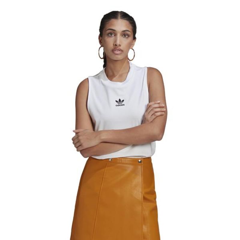 adidas ORIGINALS Women's TANK cotton tank top with straps, white női Póló GN2888