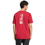 adidas Outdoor Mountain Biking Graphic Men's T-Shirt Red piros férfi póló KB2538
