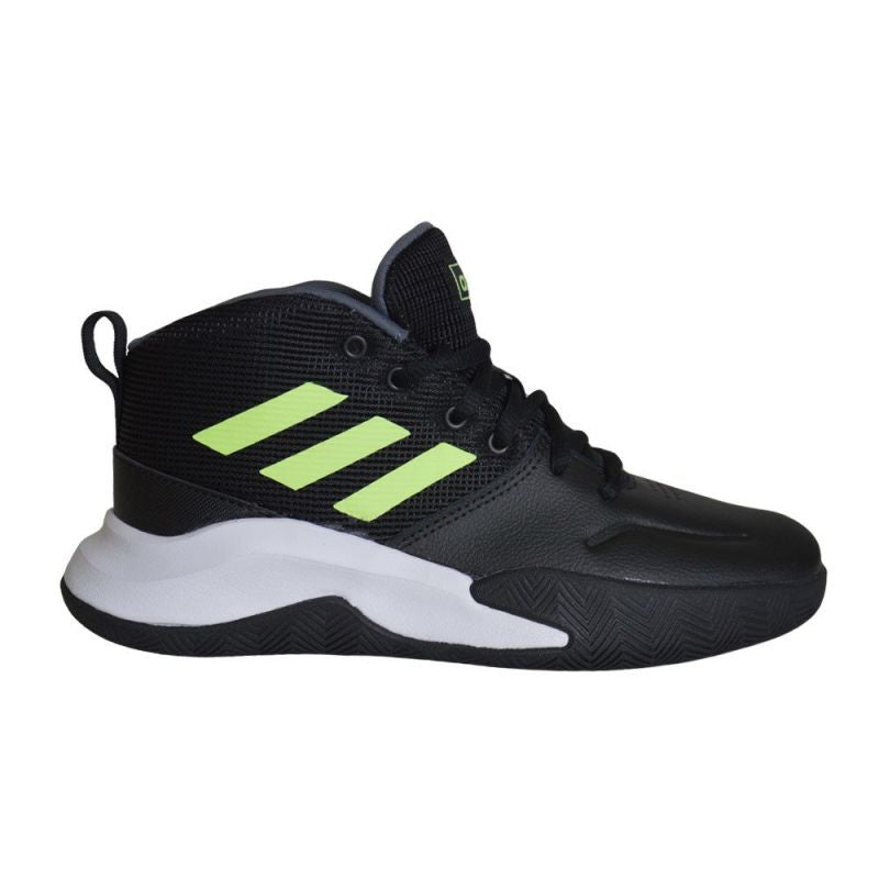 Adidas Ownthegame Kids Wide Cblack/Hireye/Onix Basketball - gyerek kosárlabdacipő EF0308