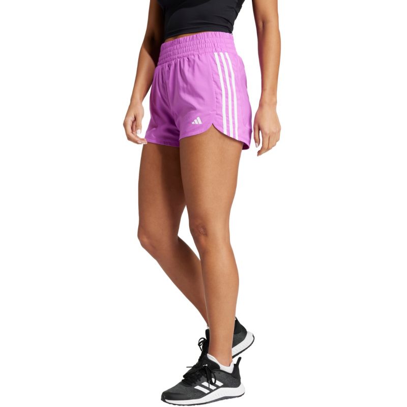 adidas Pacer Training 3-Stripes Woven High Rise shorts W női rövidnadrág IX1079