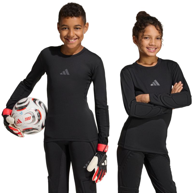 adidas Padded Goalkepper Longsleeve Kids' Shirt Black gyerek KA1678 Kapusmez