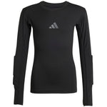 adidas Padded Goalkepper Longsleeve Kids' Shirt Black gyerek KA1678 Kapusmez