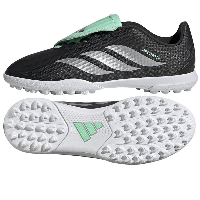 Adidas Predator Club FT TF shoes gyerek cipő, fekete