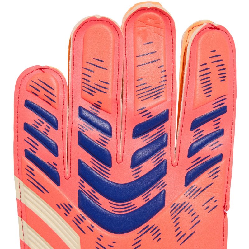 adidas Predator Glove Training Goalkeeper Gloves White and Orange Kapuskesztyű JN5355