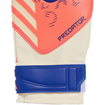 adidas Predator Glove Training Goalkeeper Gloves White and Orange Kapuskesztyű JN5355