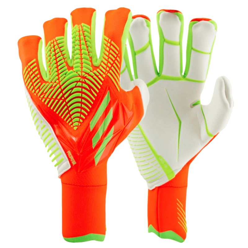 Adidas Predator Pro Fingersave URG 1.0 Goalkeeper Gloves piros kapuskesztyű HC0620