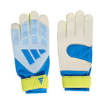 adidas Predator Training Goalkeeper Gloves White, Yellow, and Blue kék kapuskesztyű KA7786