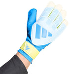 adidas Predator Training Goalkeeper Gloves White, Yellow, and Blue kék kapuskesztyű KA7786