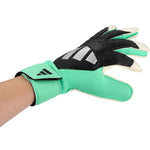 Adidas Predator Training Kids' Goalkeeper Gloves Green and Black fekete KE9706 Kapuskesztyű