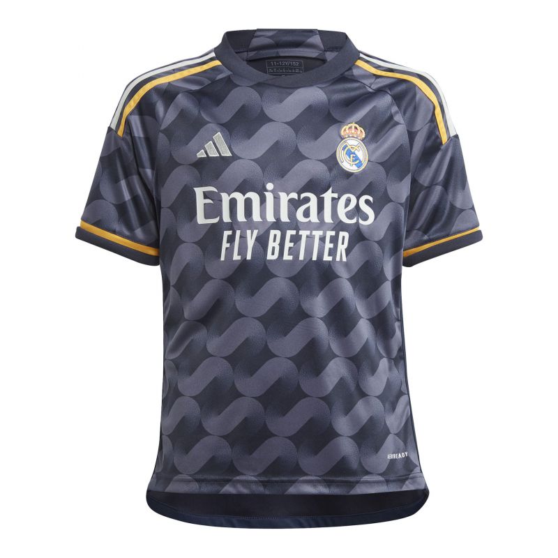 Adidas Real Madrid Away Jr T-shirt szürke gyerek póló IB0000