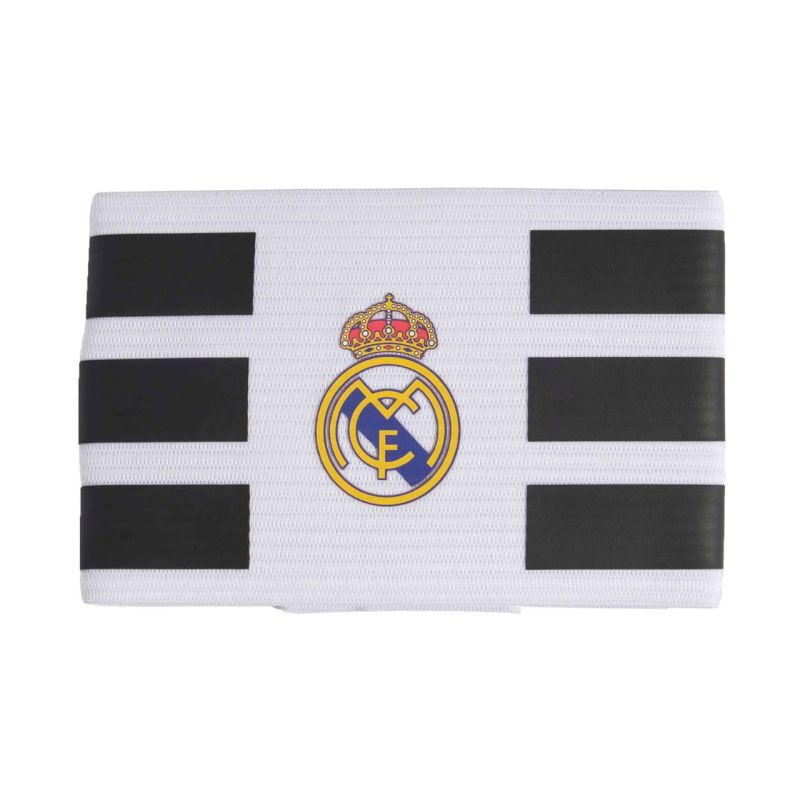Adidas Real Madrid Captain's Armband White and Black karszalag, dorośli m/l