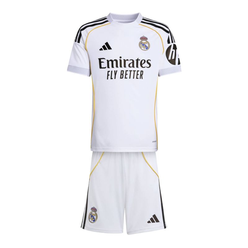 adidas Real Madrid Home Jr futball mez szett, gyerek gyerek Készlet JN8889