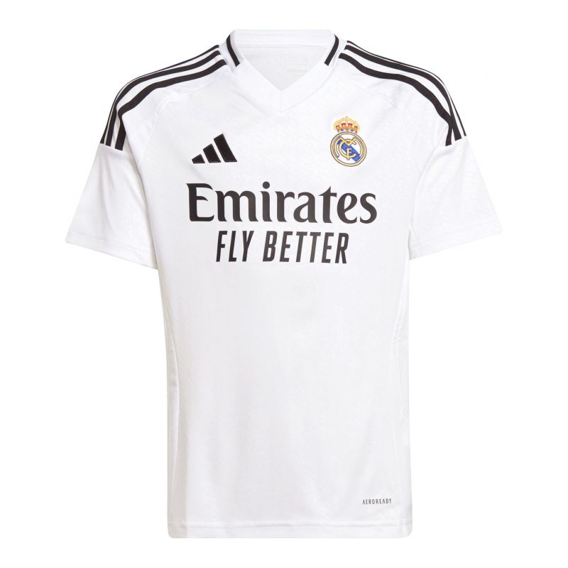 Adidas Real Madrid Home Jr T-shirt Futball mez, gyerek IT5186