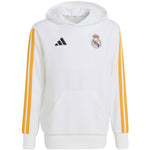 Adidas Real Madrid Kids Hoodie fehér gyerek kapucnis pulóver