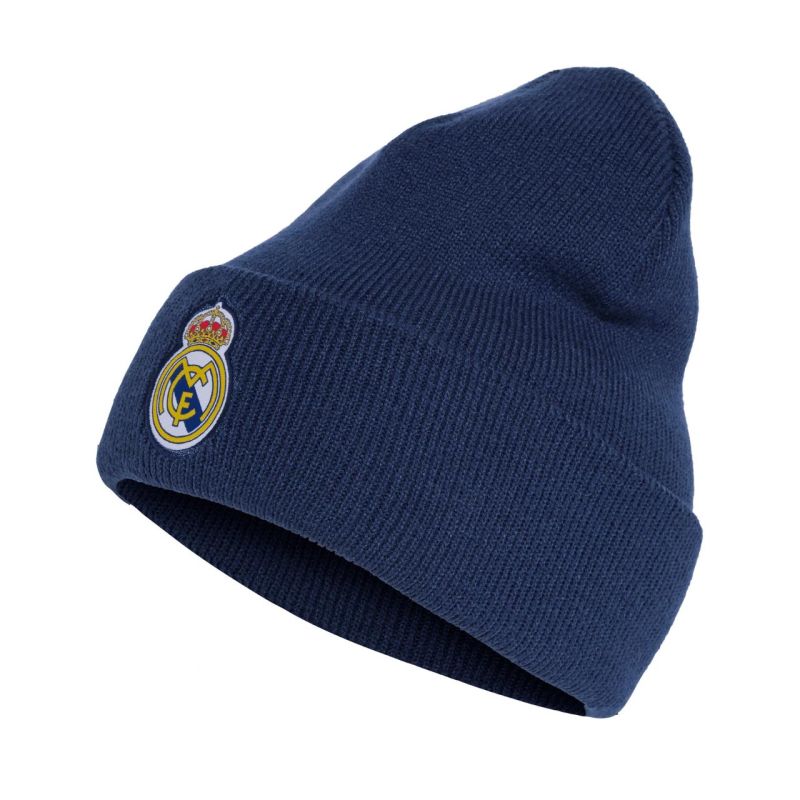 adidas Real Madrid Woolie kötött sapka, sötétkék KQ7902