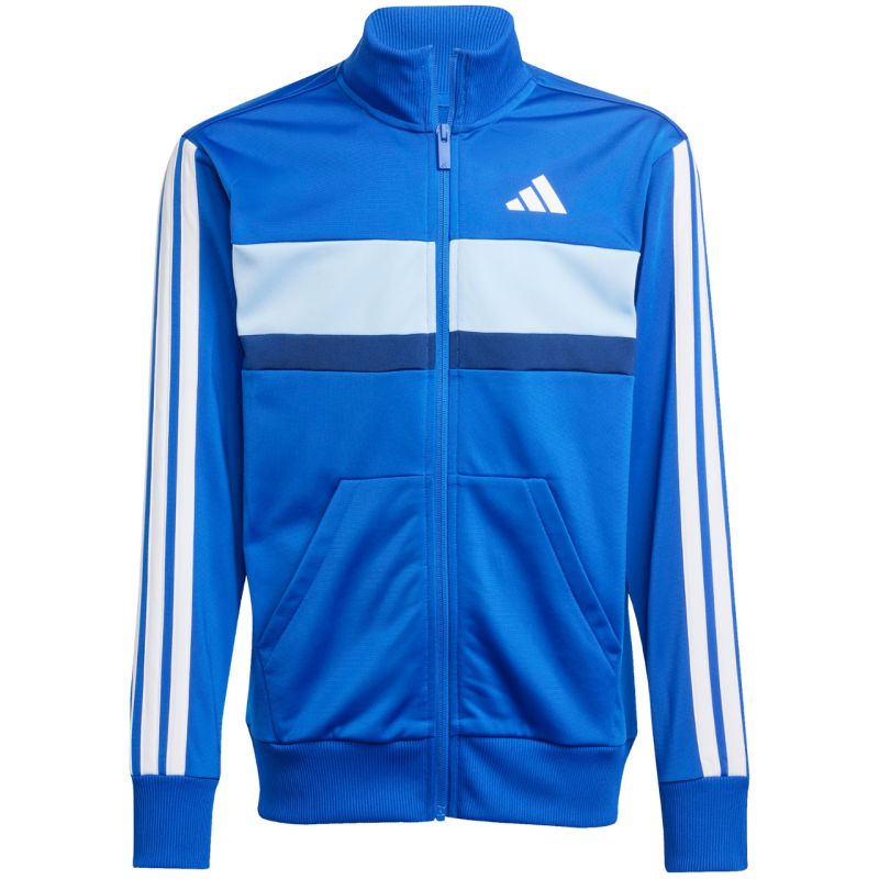 adidas Seasonal Essentials Tiberio 3-Stripes Jr JC7518 tracksuit edzőruha - Sportmania.hu