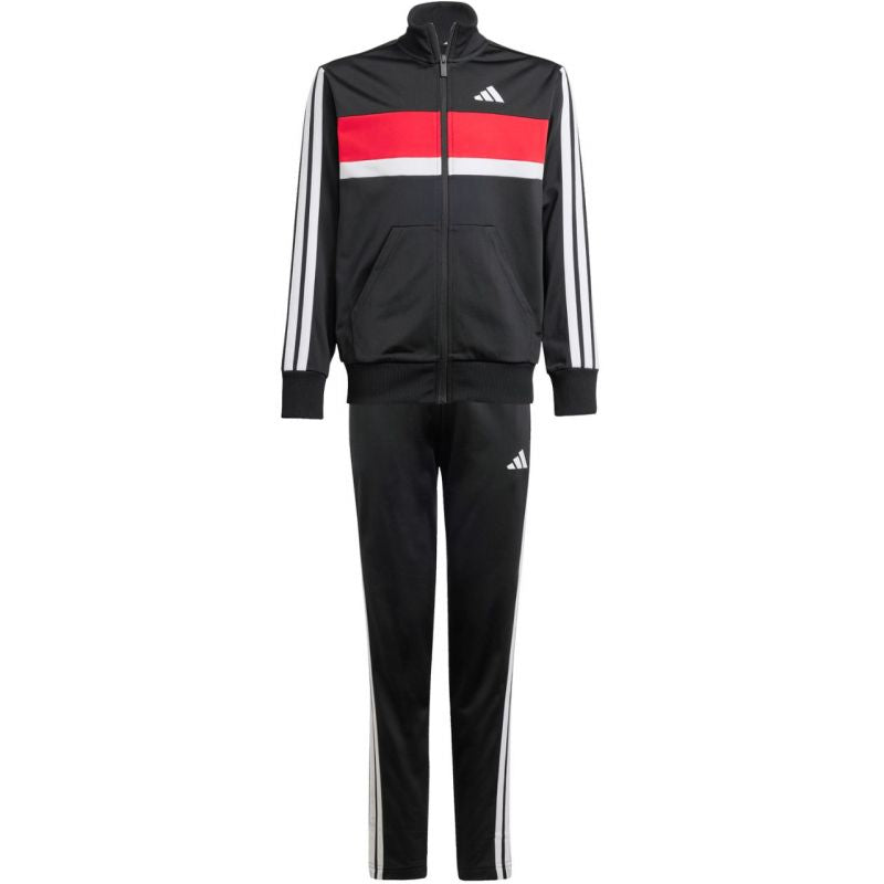 adidas Seasonal Essentials Tiberio 3-Stripes Jr JC7519 tracksuit edzőruha - Sportmania.hu