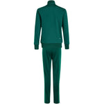 Adidas Seasonal Essentials Tiberio 3-Stripes Kids Tracksuit szett, zöld