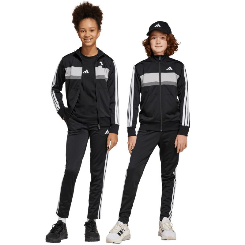 adidas Seasonal Essentials Tiberio 3-Stripes Tricot Jr Tracksuit JY0509 edzőruha - Sportmania.hu
