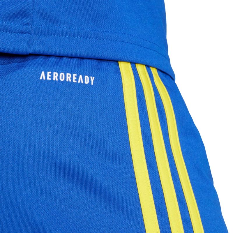 Adidas Squadra 25 blue and sárga női rövidnadrág