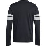adidas Squadra 25 Long Sleeve Jersey for Kids Black and fehér gyerek póló JJ0047