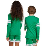 adidas Squadra 25 Long Sleeve Kids T-Shirt Green Futball mez, gyerek JN7491