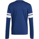 adidas Squadra 25 Long Sleeve Navy Blue Kids T-Shirt Futball mez, gyerek JJ0049