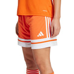 Adidas Squadra 25 narancssárga női rövidnadrág