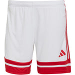 Adidas Squadra 25 white and piros női rövidnadrág