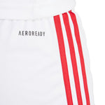 Adidas Squadra 25 white and piros női rövidnadrág