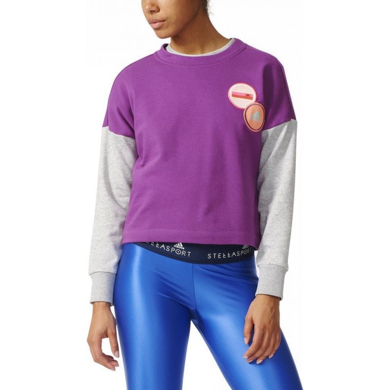 adidas Stella Mccartney Walk Crew W AP6161 sweatshirt Pulóver - Sportmania.hu