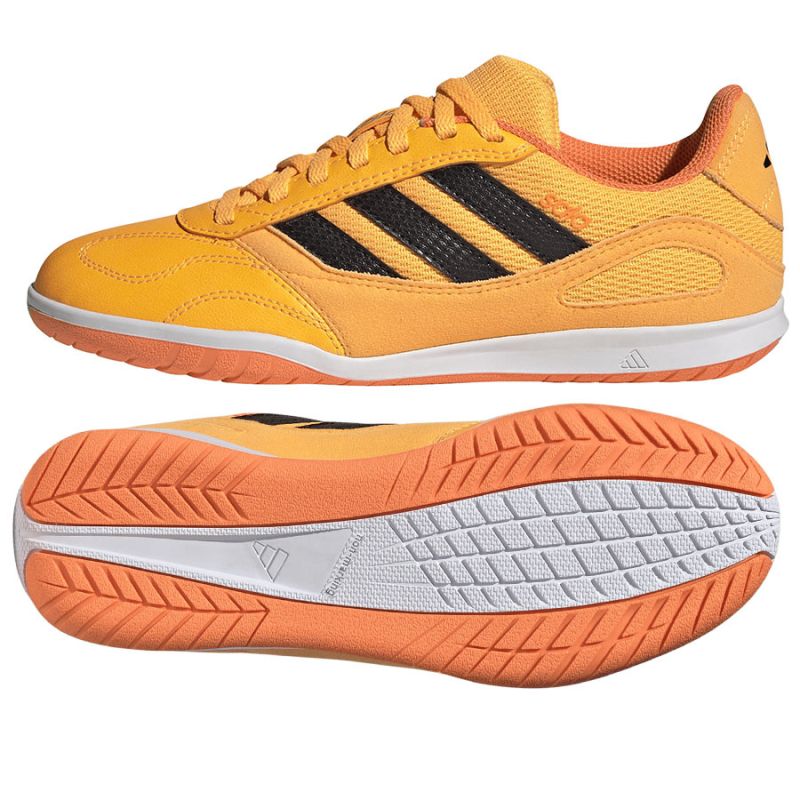 Adidas Super Sala III IN gyerek teremcipő, fekete