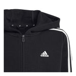 adidas Sweatshirt adidas 3 Stripes FL Full-Zip Hoody Jr. HR6331 Pulóver - Sportmania.hu