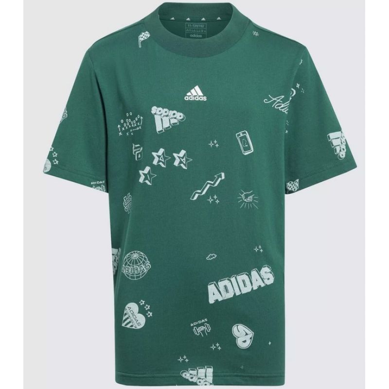 adidas T-shirt adidas Bluv Q3 AOPT Jr. Póló gyerek IA1562