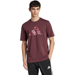 adidas T-shirt adidas Codes Camo Graphic férfi Póló JI6769