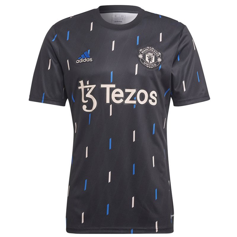 adidas T-shirt adidas Manchester United Pre-Match JSY M férfi Póló HT4307
