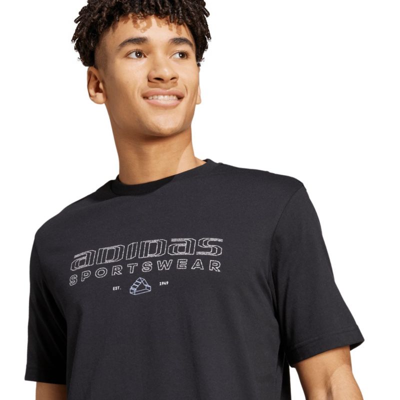 adidas T-shirt adidas Tech Linear Graphic M IW2651 Póló - Sportmania.hu