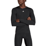 adidas T-shirt adidas Techfit Aeroready Long Sleeve Tee Termoaktív férfi HP0626