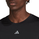 adidas T-shirt adidas Techfit Aeroready Long Sleeve Tee Termoaktív férfi HP0626