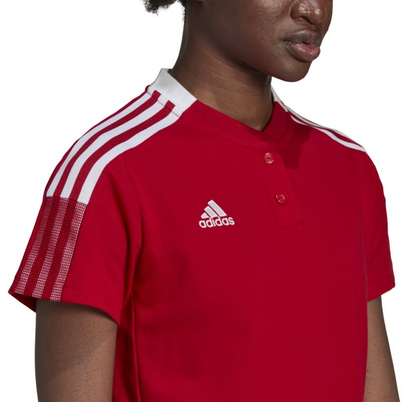 adidas T-shirt adidas Tiro 21 Polo W Ruházat póló női GM7350