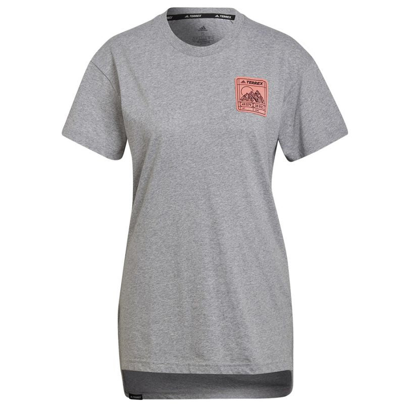 adidas T-shirt adidas TX Pat Mou TE W Ruházat női póló H50943