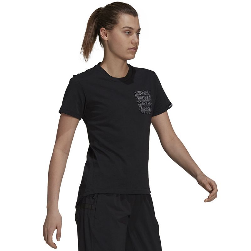 adidas T-shirt adidas TX Pocket Tee W GU8984 Póló - Sportmania.hu