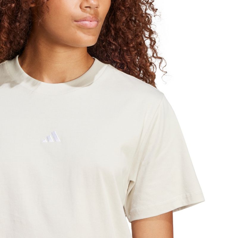 adidas T-shirt Essentials Small Logo Cotton W női póló JI6079