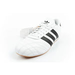 Adidas Taekwondo Lace Women’s Sports Shoes, White, Stylish Leather cipő, fekete