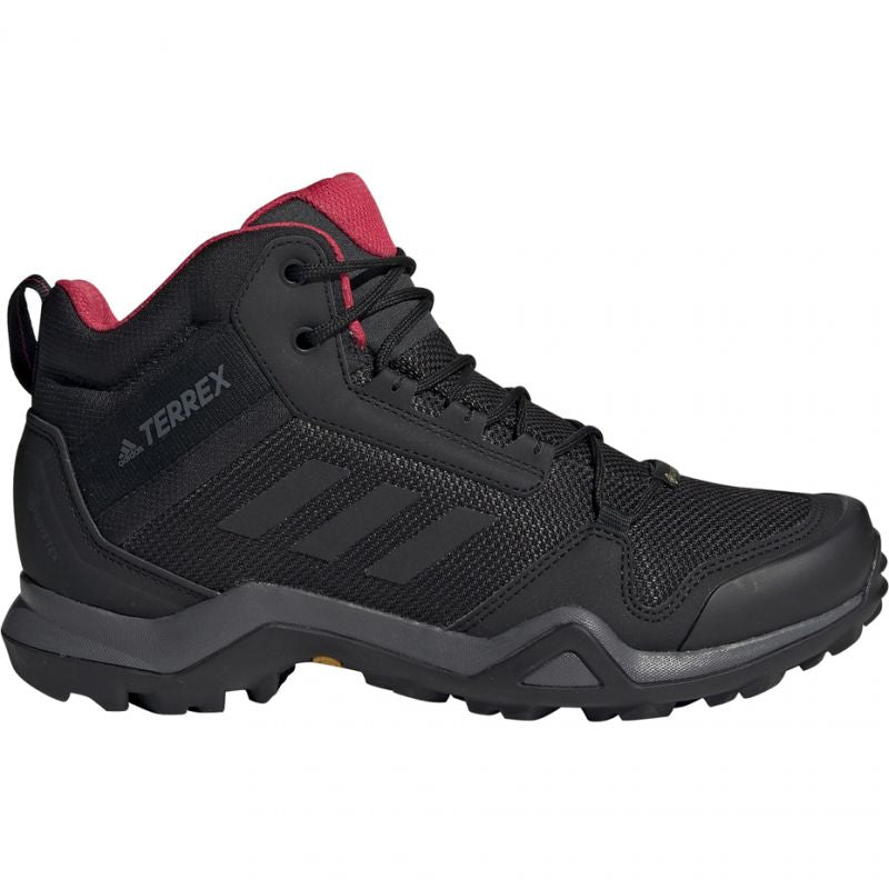 Adidas Terrex AX3 Mid GTX W trekking fekete cipő női
