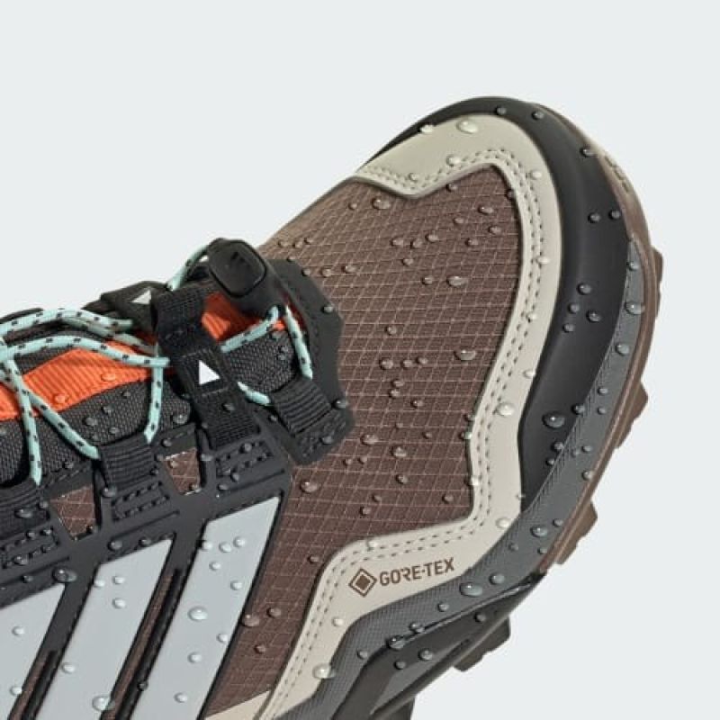 Adidas TERREX Skychaser GTX – Earth strata/ one/Semi flash aqua, size: női túracipő, szürke