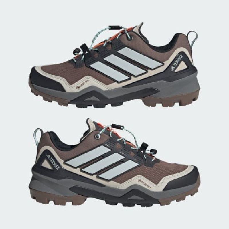 Adidas TERREX Skychaser GTX – Earth strata/ one/Semi flash aqua, size: női túracipő, szürke