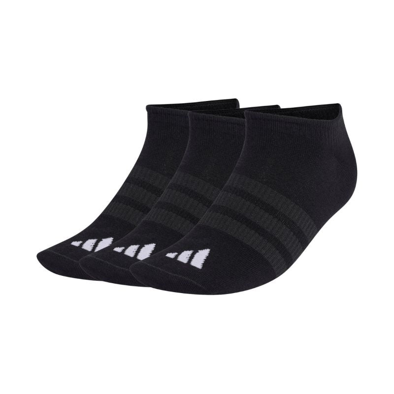 Adidas Thin&Light Sportswear No Show Socks 3P socks fekete zokni