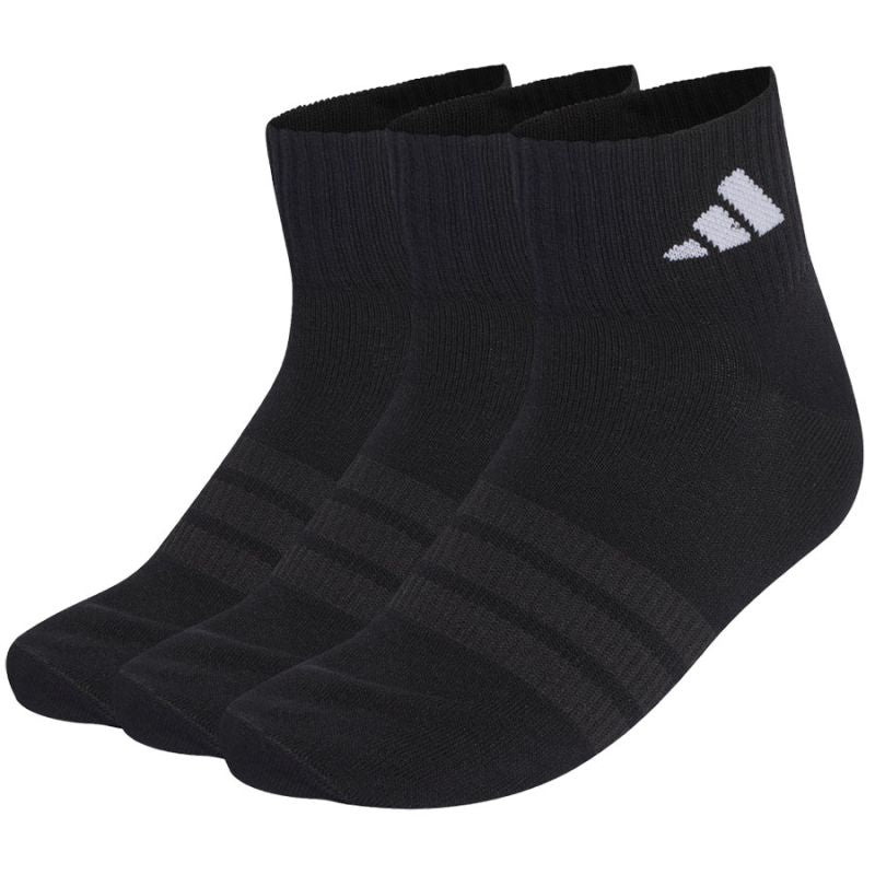 Adidas Thin Essentials Ankle 3P Socks 3P fekete zokni KC9613